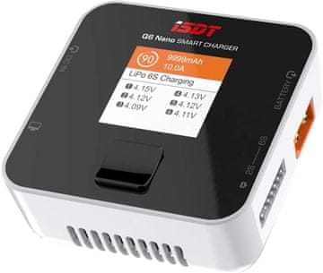 YUNIQUE GREEN-CLEAN ISDT Q6 Nano polnilec Balancing Discharger za Lipo baterije 8A 200W DC 2-6S Model Hobby RC LCD Digitalni Li-Po Li-HV Li-Ion Li-Fe NiMH Ni-CD Pb