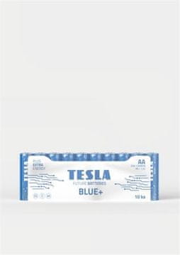 TESLA AA BLUE+ cinkov ogljik, 10 kosov folije, ND