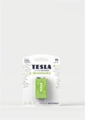 TESLA 9V RECHARGEABLE+ akumulatorski Ni-MH 250 mAh, 1 kos, NewDesign