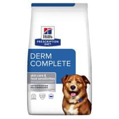 Hill's Derm Complete suha hrana za pse, 1,5 kg
