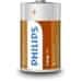 Philips Baterija R20L2B/10 LongLife D 2pcs