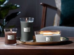 Woodwick Dišeča sveča z lesenim krakom Ellipse Lavender and Cedar 453,6 g