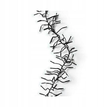 shumee LED lučke za božično drevo 10m 8 funkcij časovnik hladno bela