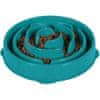 Outward Hound Interaktivna plastična posoda Fun Feeder turkizna velika