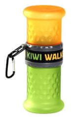 KIWI WALKER Potovalna steklenica 2v1 oranžno-zelena 750+500ml KW
