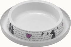 Flamingo Cat bowl In Love plastic 210ml