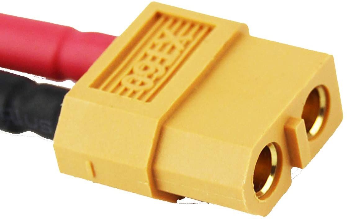 YUNIQUE XT60 Parallel-Adapterkabel, 14AWG – 2 Weiblich Auf 1 Männlich, Für RC Lipo Batterien
