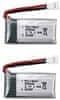 2pcs Polnilna lipo baterija 3.7v 380mAh za Hubsan X4 H107c H107d H107L,Syma X11 X11C, HS170 Rc Quadcopter