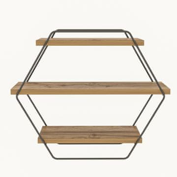 Woody Fashion Stenska polica