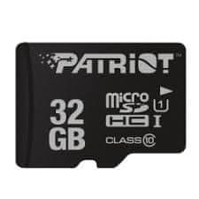 Patriot Pomnilniška kartica microSDHC 32 GB Class10