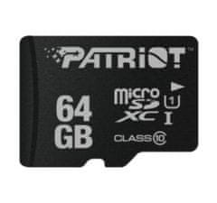 Patriot Patriot/micro SDXC/64GB/UHS-I U1/razred 10