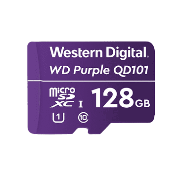 WD Purple microSDXC 128 GB razreda 10 U1