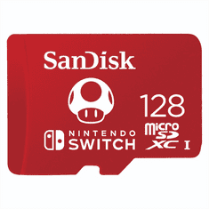 SanDisk Nintendo Switch/micro SDXC/128GB/100MBps/UHS-I U3/Class 10