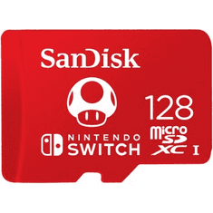 SanDisk Nintendo Switch/micro SDXC/128GB/100MBps/UHS-I U3/Class 10
