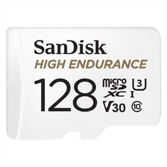 SanDisk High Endurance microSDXC 128 GB + adapter