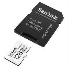 SanDisk High Endurance microSDXC 128 GB + adapter