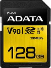 A-Data SDXC 128GB UHS-II U3 (290 260MB)