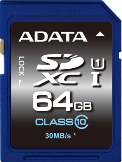 A-Data ADATA/SDXC/64GB/UHS-I U1/razred 10