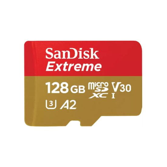 SanDisk Extreme/micro SDXC/128GB/160MBps/UHS-I U3/Class 10