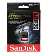 SanDisk Extreme PRO/SDXC/256GB/300MBps/UHS-II U3/razred 10