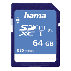 Hama SDXC 64 GB razred 10, UHS-I 90 MB/s