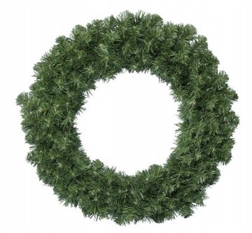 shumee Zelen božični venec za vrata 90 cm