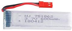 YUNIQUE GREEN-CLEAN 1 kos polnilna lipo baterija (3.7V 600mAh) za RC Quadcopter Drones UDI U817 U817C U817A U818A WLtoys V959 V969 V979 V989 V999 V929 V949 V212 V222 RC