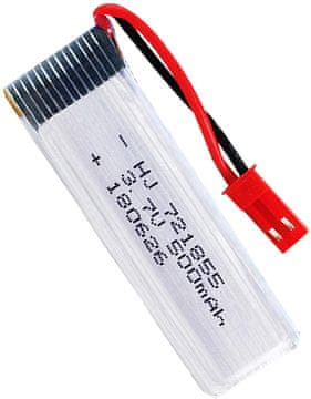 YUNIQUE GREEN-CLEAN 1 kos polnilna lipo baterija (3.7V 500mAh) za RC Quadcopter Drones UDI U817 U817C U817A U818A WLtoys V959 V969 V979 V989 V999 V929 V949 V212 V222 RC