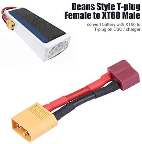 YUNIQUE XT60 Parallel-Adapterkabel, 14AWG – 2 Weiblich Auf 1 Männlich, Für RC Lipo Batterien