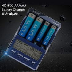 YUNIQUE GREEN-CLEAN 1 kos SkyRC NC1500 AA/AAA NiMH USB polnilnik analizator