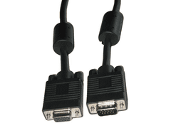 Cabletech Monitor podaljšek SVGA HD15 M. / Ž. ferit, 5m