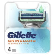Gillette SkinGuard Sensitive nadomestni brivski nastavek z aloe vero, 4 kosi
