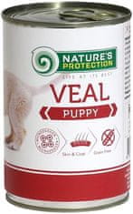 Nature's Protection Dog Cons. Teletina za mladiče 400 g