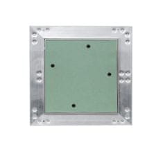 Wiltec Alu klik revizijska vratca za mavčne plošče 30x30cm