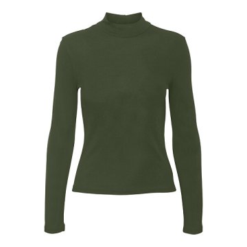 Vero Moda Ženska majica s kratkimi rokavi VMCHLOE Tight Fit 10279611 Rifle Green