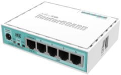 Mikrotik RouterBOARD RB750Gr3 hEX, 2x 880 MHz, 256 MB RAM, 5x GbE, L4