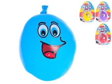 Oblikovana žoga 7 cm z obrazom - mešanica barv (rdeča, modra, vijolična, rumena)