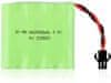 YUNIQUE GREEN-CLEAN 1 kos polnilna baterija 4.8V Ni-Mh 2400 mAh za daljinski upravljalnik avtomobila