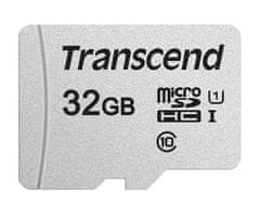 Transcend Pomnilniška kartica 32 GB microSDHC 300S UHS-I U1 (razred 10) (brez adapterja)