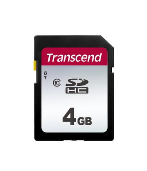 Transcend Pomnilniška kartica 4 GB SDHC 300S (razred 10)