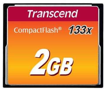Transcend Spominska kartica CF (133X) 2 GB (MLC)