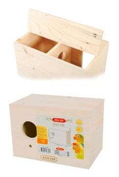 Zolux Gnezdilnica za ptice DUO 160, les