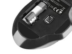 Natec Optična miška BLACKBIRD 2/1600 DPI/Office/Optical/Wireless USB/Black