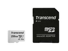 Transcend 256GB microSDXC 300S UHS-I U3 V30 A1 (razred 10), 95MB/s R, 40MB/s W