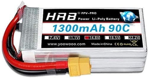 YUNIQUE GREEN-CLEAN 1 Kos 11.1V 1300mAh 90C 3S Lipo Baterija HRB z XT60 Plug za FPV Racing RC Quadcopters Helikopterji Letala Multi-Motor Hobby