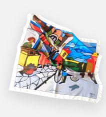 Serval Atelier svilena ruta Linea di Sibianno Piazza Multicolor