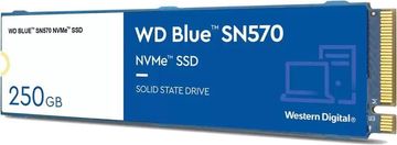 WD BLUE NVMe SSD 250GB PCIe SN 570, Gen3 8Gb/s, (R:3300, W:1200MB/s)