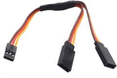 YUNIQUE GREEN-CLEAN 10 Kosov Servo podaljšek kabel za RC 1 do 2 Y kabel žica 300mm 3 Pin JR Moški in Futaba Ženski za RC Drones Avto helikopterji