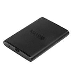 ESD270C 1TB USB 3.1 Gen2 (USB-C) zunanji SSD (3D TLC), 520MB/R, 460MB/W, kompaktna velikost, črna