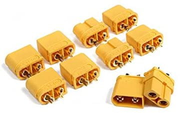 YUNIQUE GREEN-CLEAN  5 Pari XT60U visokokakovostni priključki za RC Lipo model baterije